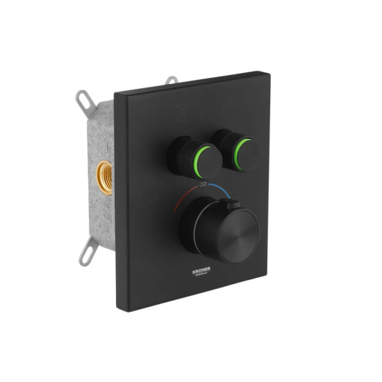 Душевая система скрытого монтажа Kroner Element Thermo 211461-3801