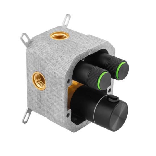 Душевая система скрытого монтажа Kroner Element Thermo 211461-3801