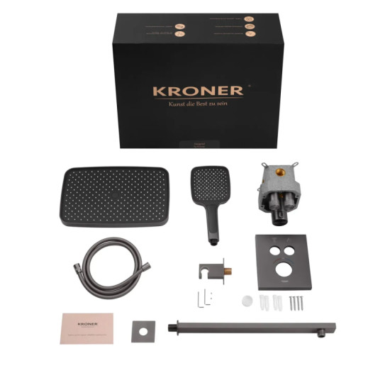 Душевая система скрытого монтажа Kroner Element Thermo 211461-5301