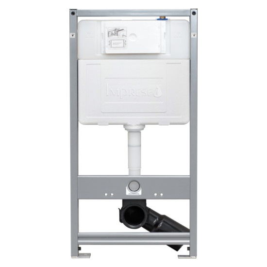 Інсталяція з унітазом Imprese SVETLY Twist, сидіння Slim slow-closing + Інсталяція i-FRAME i1210, кріплення (c06805203+i1210)