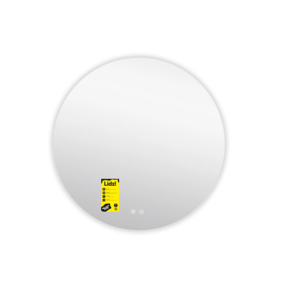 Зеркало Lidz Astra R600 с LED-подсветкой Touch, с антизапотеванием LDASR60049289