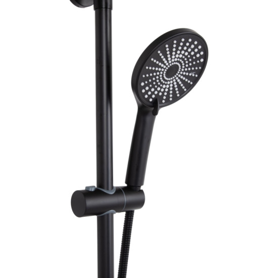 Душова система для душу Qtap Jay QTJAY110BLM45550 Black Matt