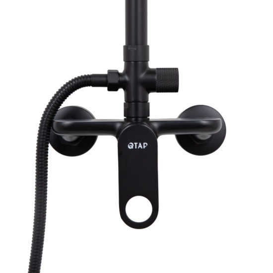 Душова система для душу Qtap Jay QTJAY110BLM45550 Black Matt