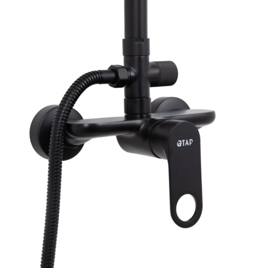 Душова система для душу Qtap Jay QTJAY110BLM45550 Black Matt