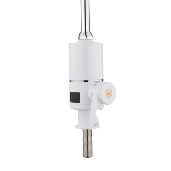 Проточный кран-водонагреватель для кухни Lidz Warm 062 LDWAR062WCR49099 White/Chrome