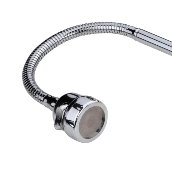 Проточный кран-водонагреватель для кухни Lidz Warm 062 LDWAR062WCR49099 White/Chrome