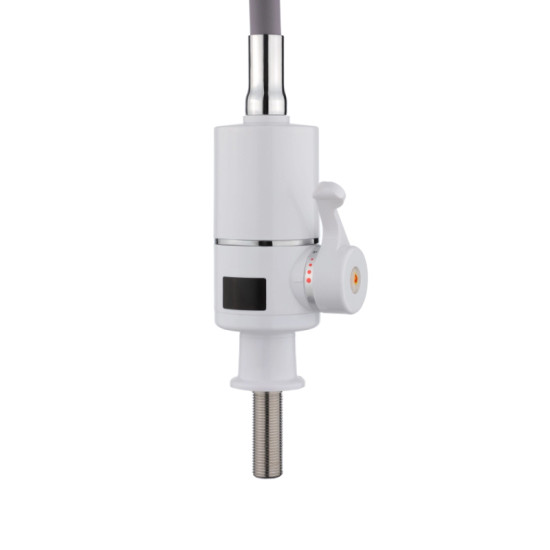 Проточний кран водонагрівач для кухні Lidz Warm 065 LDWAR065GRE49096 White/Grey