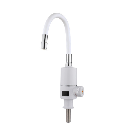 Проточний кран водонагрівач для кухні Lidz Warm 065 LDWAR065WHI49097 White/White