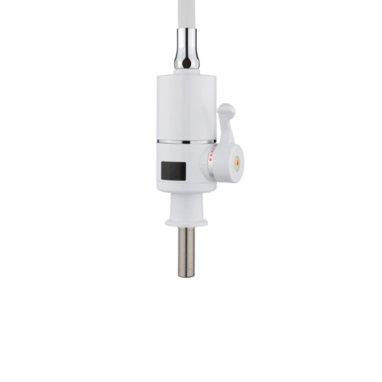 Проточний кран водонагрівач для кухні Lidz Warm 065 LDWAR065WHI49097 White/White
