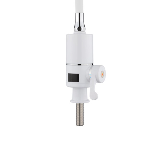 Проточний кран водонагрівач для кухні Lidz Warm 065 LDWAR065WHI49097 White/White