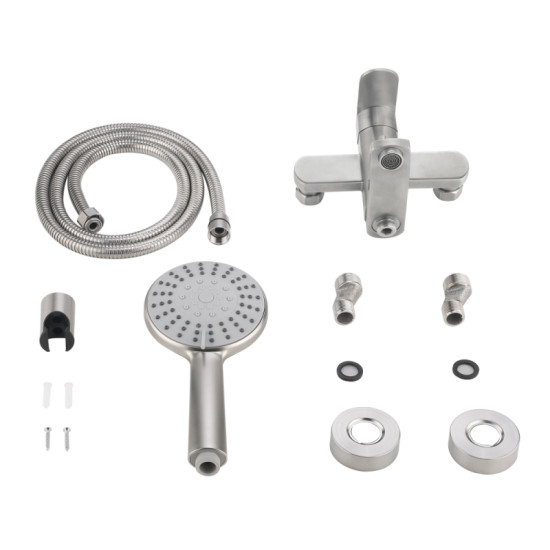 Смеситель для ванны Lidz Luna 006 (k35) LDLUN006NKS49190 Nickel