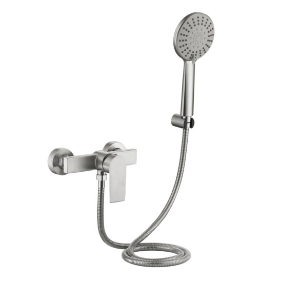 Змішувач для душу Lidz Nexus 010 (k35) LDNEX010NKS49188 Nickel
