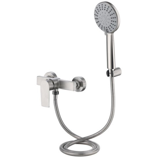 Змішувач для душу Lidz Nexus 010 (k35) LDNEX010NKS49188 Nickel