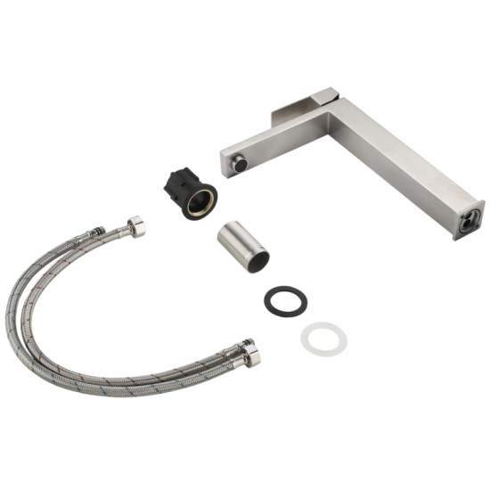 Смеситель для раковины Lidz Helix 001FH (k35) LDHEL001FHNKS49179 Nickel
