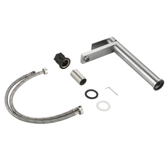 Смеситель для раковины Lidz Nexus 001FH (k35) LDNEX001FHNKS49185 Nickel