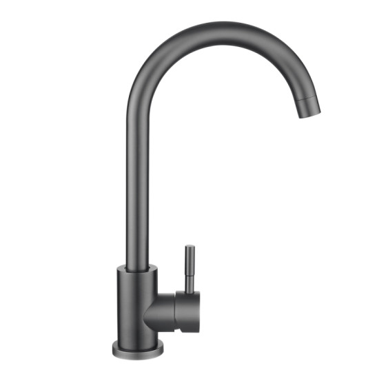 Кухонный смеситель Lidz Aria 015F (k35) LDARI015FGRP49559 Graphite