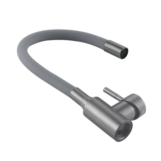 Кухонний змішувач Lidz Aria 015F3 (k35) LDARI015F3GGRP49565 Graphite/Grey
