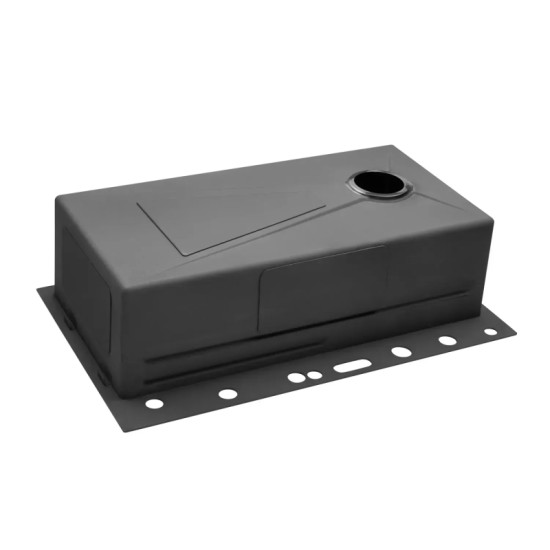 Кухонная мойка Kroner KRP Schwarze - SET7545F3HM PVD (3.0/0.8 мм)