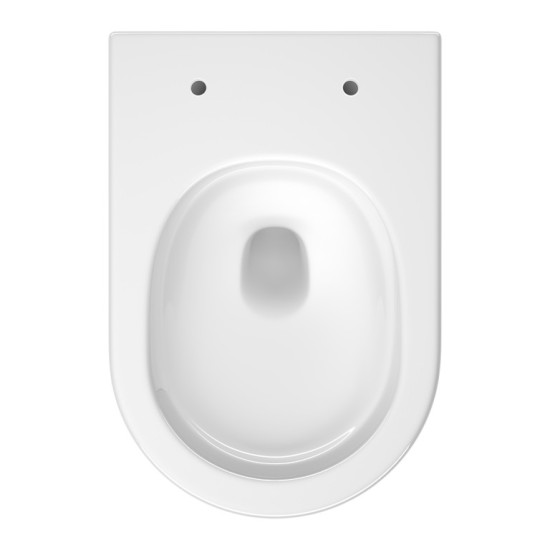 Унитаз подвесной Cersanit Remo СЕТ C947 Pro Tornado S4035-001 с сиденьем Soft Close дюропласт