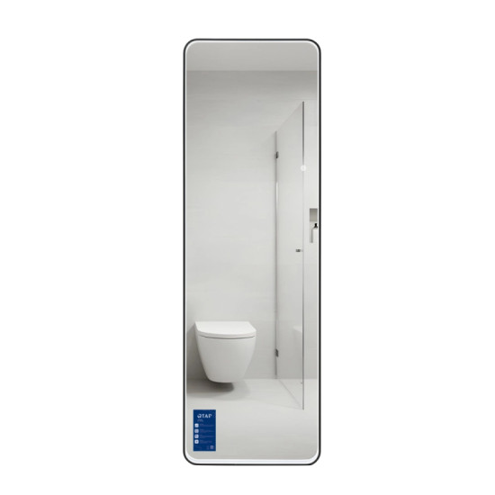Дзеркало Qtap Gemini 500х1600 з LED-підсвічуванням Inside, з димером, QTGE50160049893