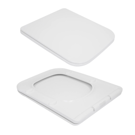 Унітаз-компакт Qtap Crow Eco Ultra Quiet безободковий з сидінням Soft-close QTCRO27W51030