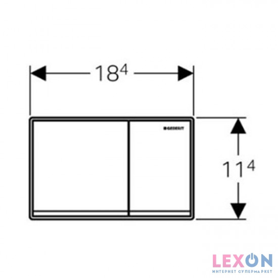 Geberit Omega60 115.081.SI.1