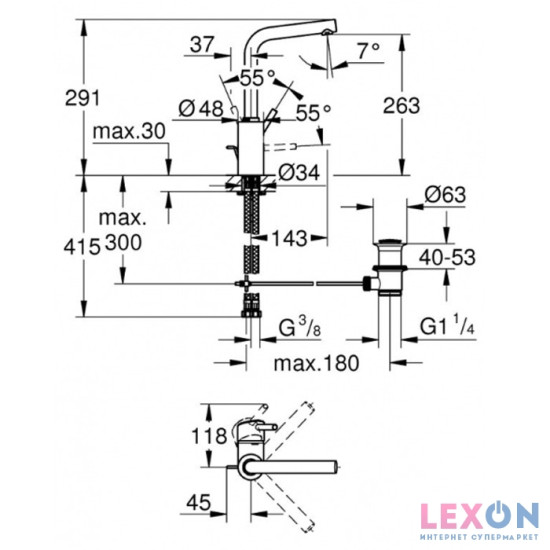 Grohe Concetto 23739002