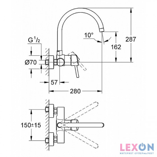 Grohe Concetto 32667001
