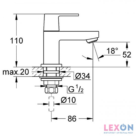 Grohe EuroCube 23137000