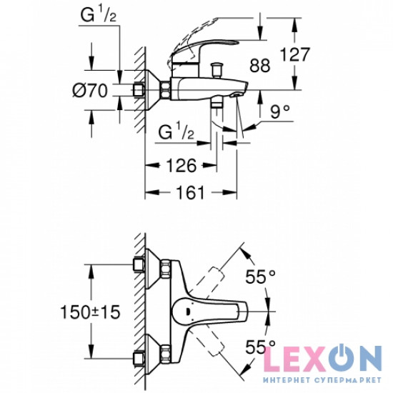 Grohe Eurosmart 33300002