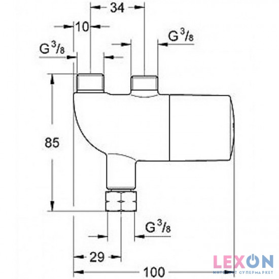 Grohe Grohtherm Micro 34487000