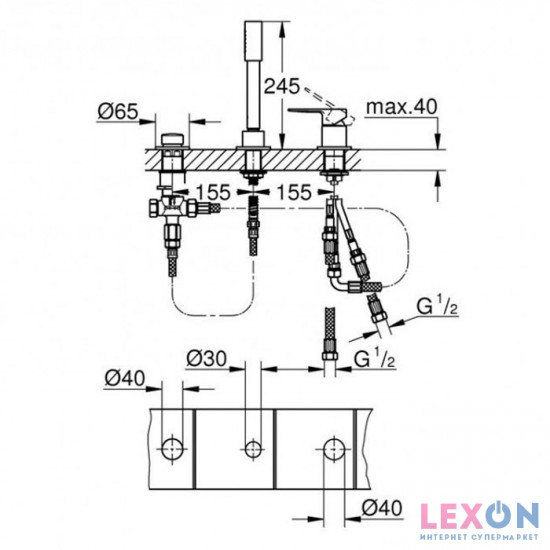 Grohe Lineare 19965001