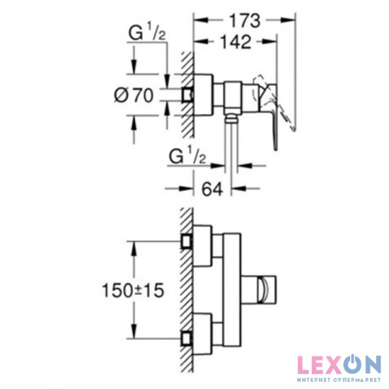 Grohe Lineare 33865001