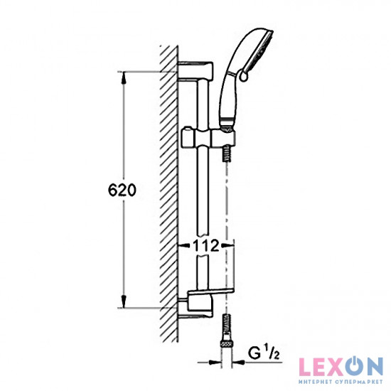 Grohe New Tempesta Rustic 27609000