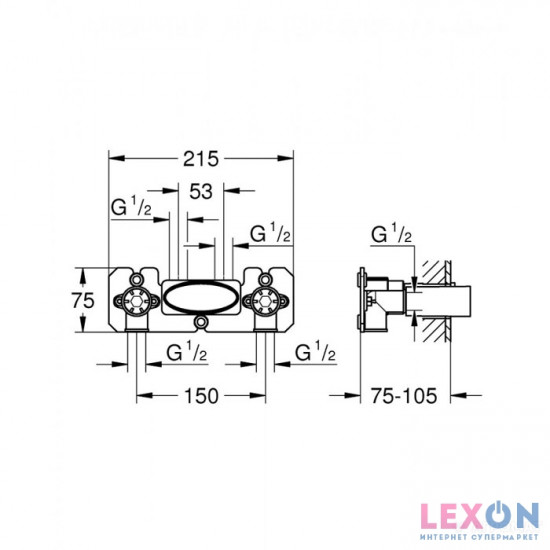 Grohe Grotherm SmartControl 26449000