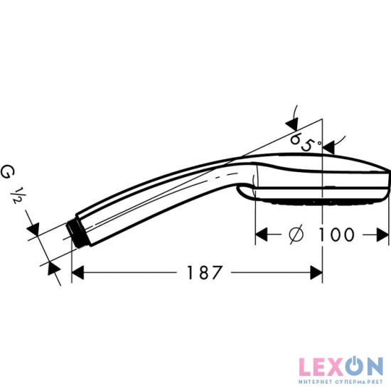 Hansgrohe Croma 100 Multi 28538000