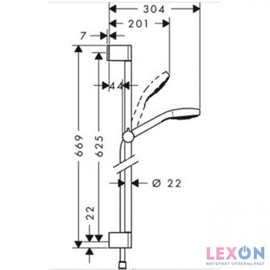 Hansgrohe Croma Select E 26582400