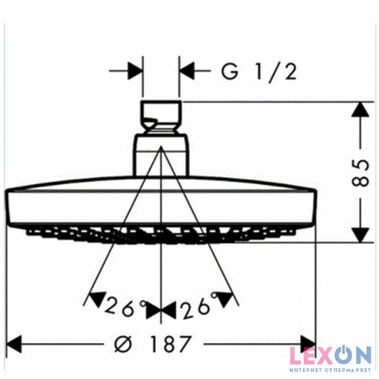 Hansgrohe Croma Select S 26522000