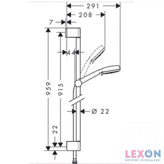 Hansgrohe Crometta 100 26657400