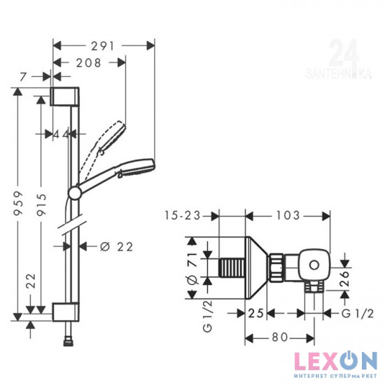 Hansgrohe Crometta 100 27031400
