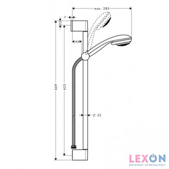 Hansgrohe Crometta 85 27763000