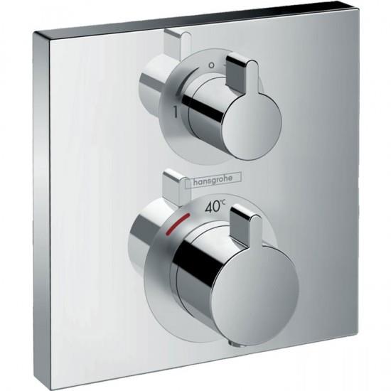 Термостат прихованого монтажу для душу Hansgrohe Ecostat Square 15714000