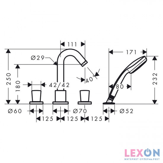 Hansgrohe Logis 71314000