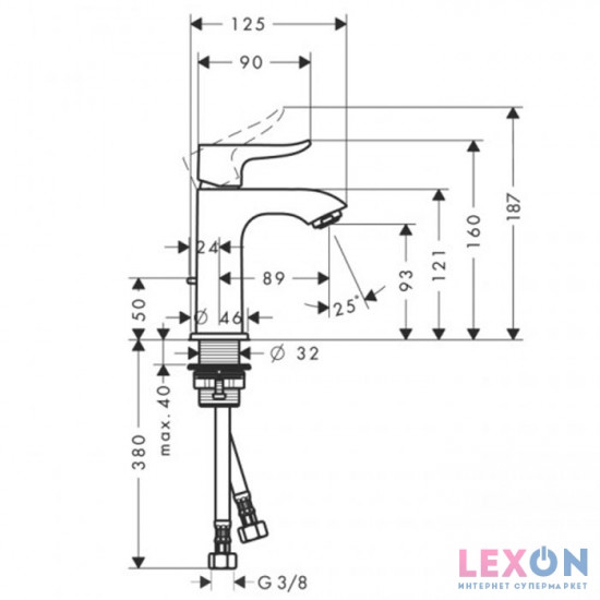 Hansgrohe Metris 31088000