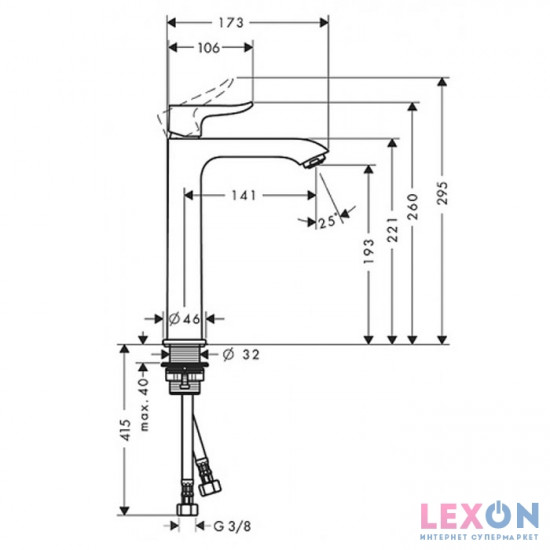 Hansgrohe Metris 31185000