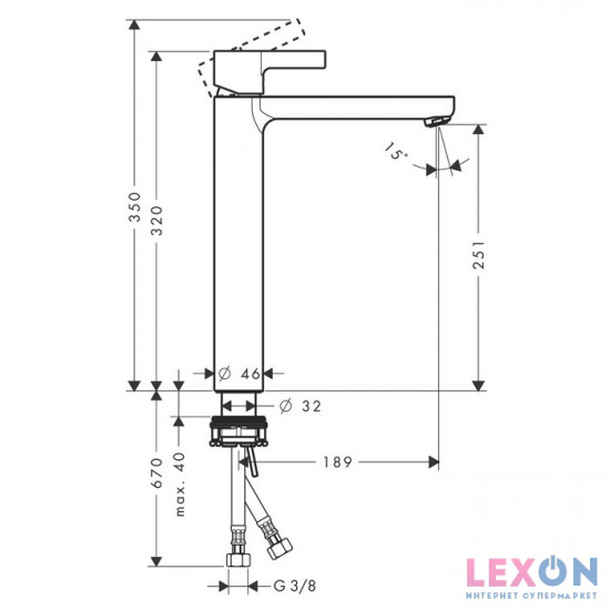 Hansgrohe Metris S 31023000