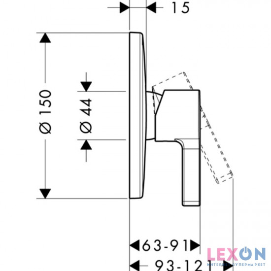 Hansgrohe Metris S 31665000