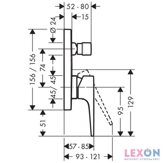 Hansgrohe Metropol 32545000