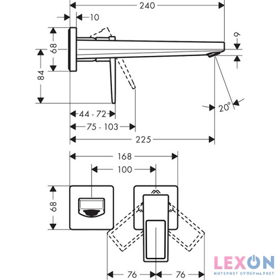 Hansgrohe Metropol 74526000