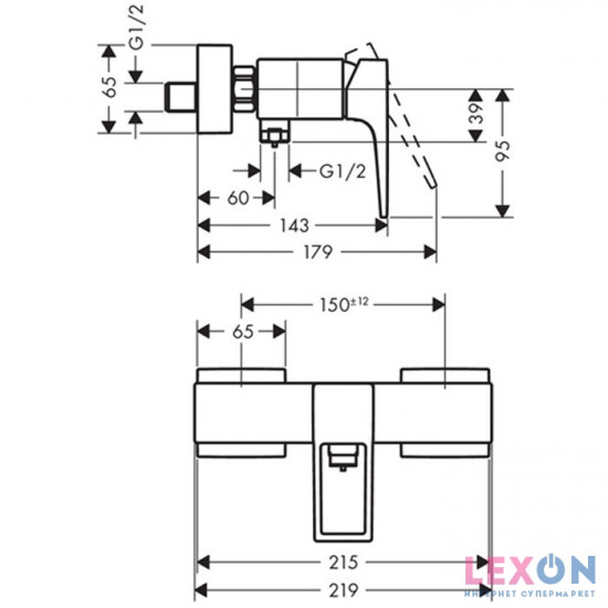 Hansgrohe Metropol 74560000